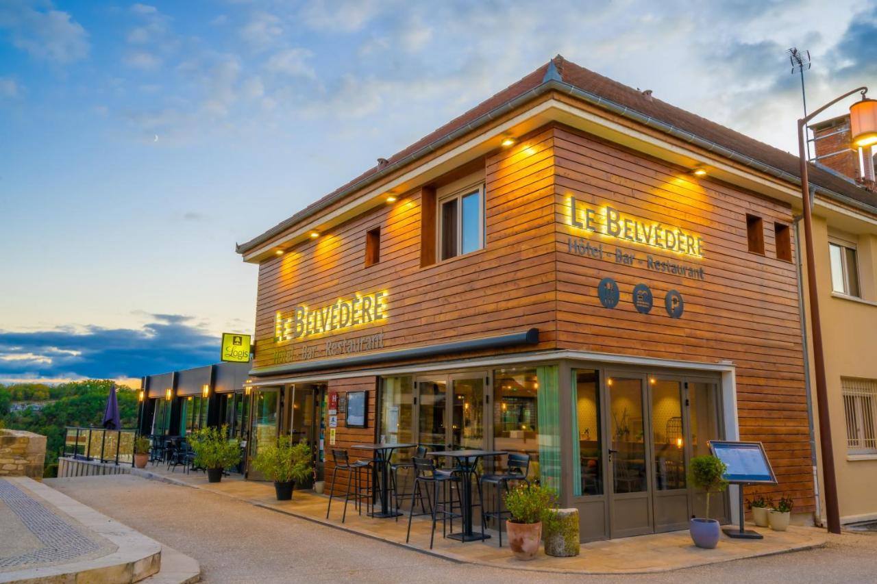 Logis Hotels - Le Belvedere - Hotel 2 Etoiles Et Restaurant Рокамадур Екстер'єр фото